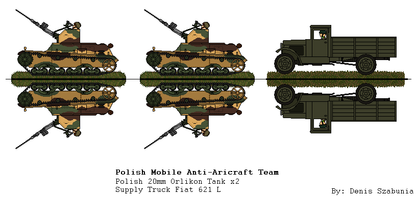 Polish Anti Aircraft team